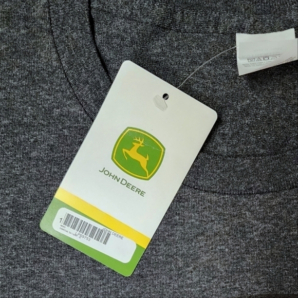 Hanes Men's John Deere Logo Black Tee XL - New With Tags - Picture 3 of 3